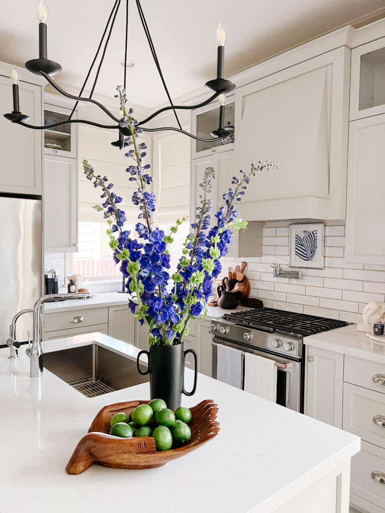 Renovated kitchen in Chilliwack, showing work that a plumber did