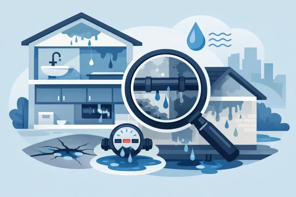 10 Signs of Hidden Water Leak Problems