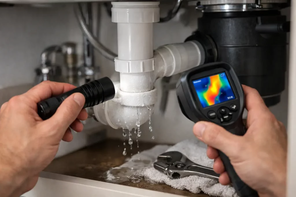How to Find Plumbing Leaks at Home