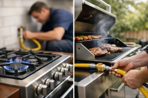 Stove and BBQ Gas Line Installations Done Right