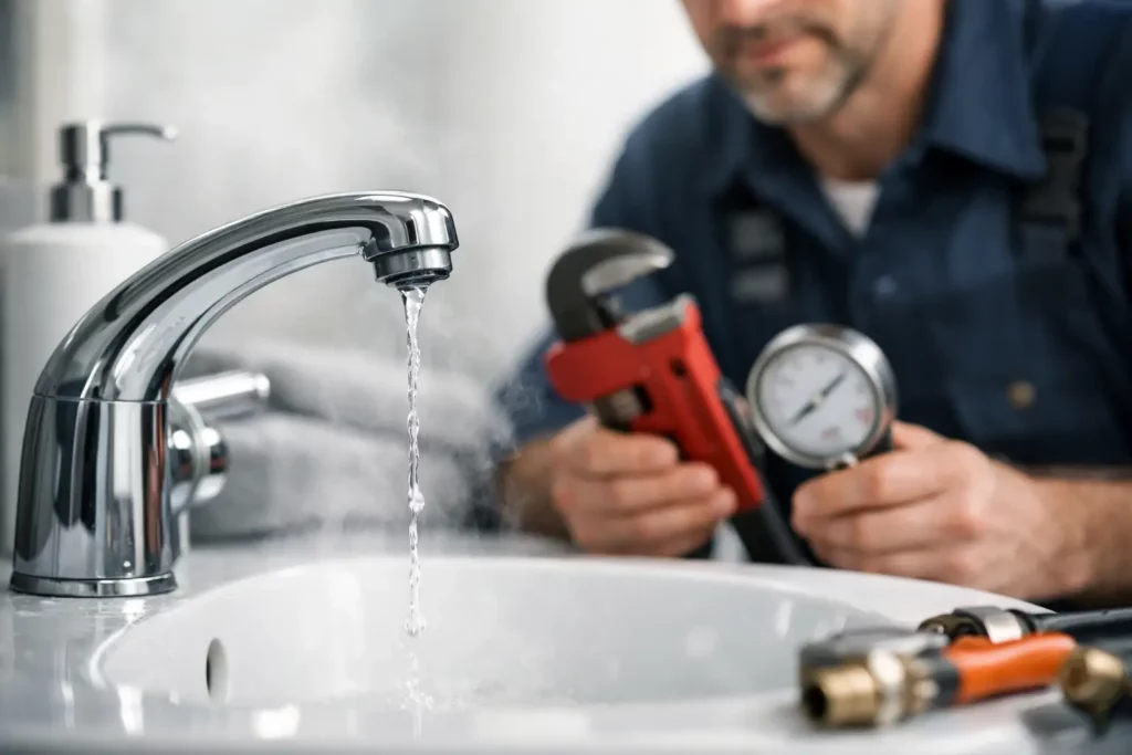 Low Hot Water Pressure: Causes and Fixes