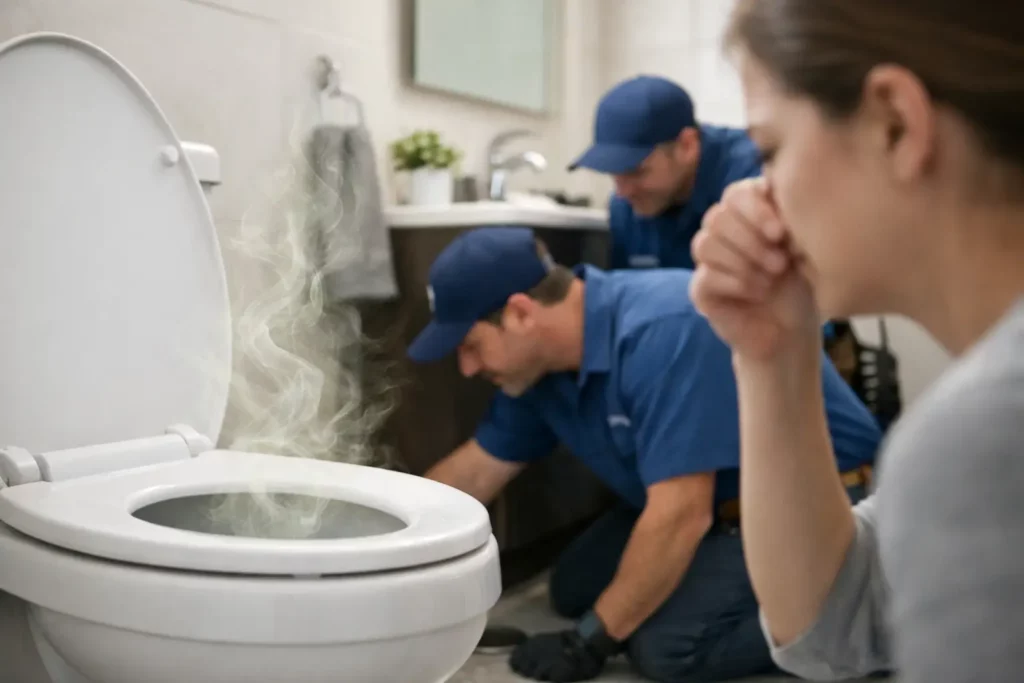 Why Is There a Sewer Smell in Your Bathroom?