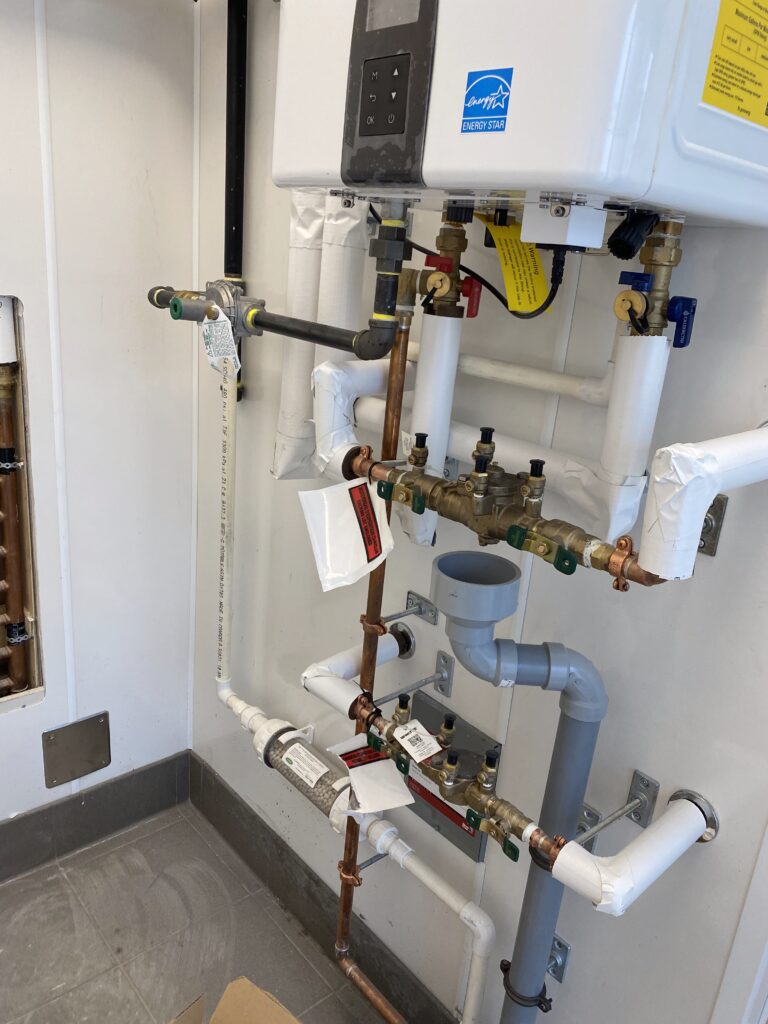 Hot water tank to tankless water heater conversion Chilliwack