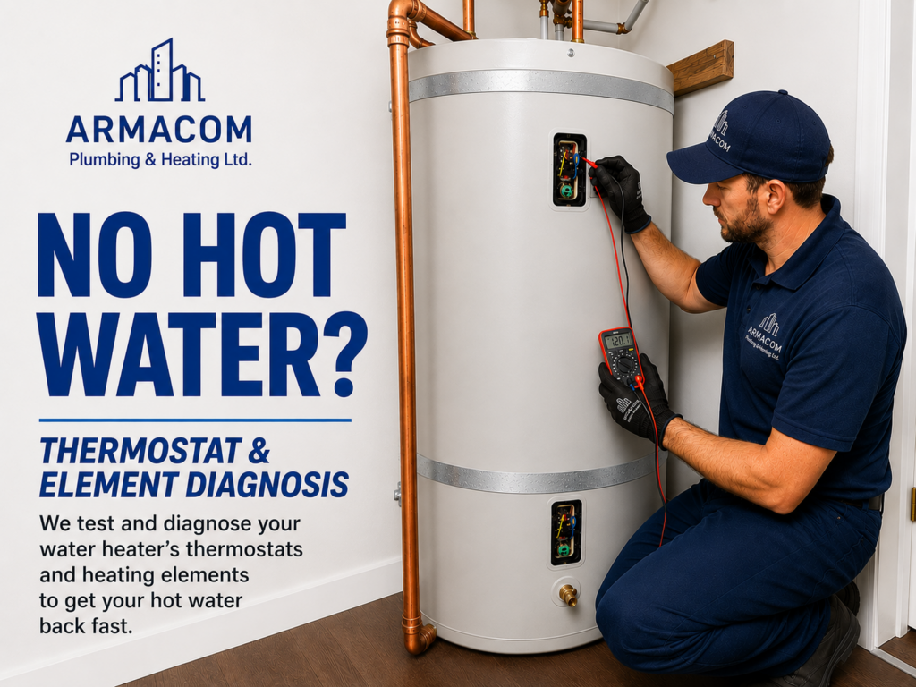Hot Water Tank Element Replacement in Chilliwack