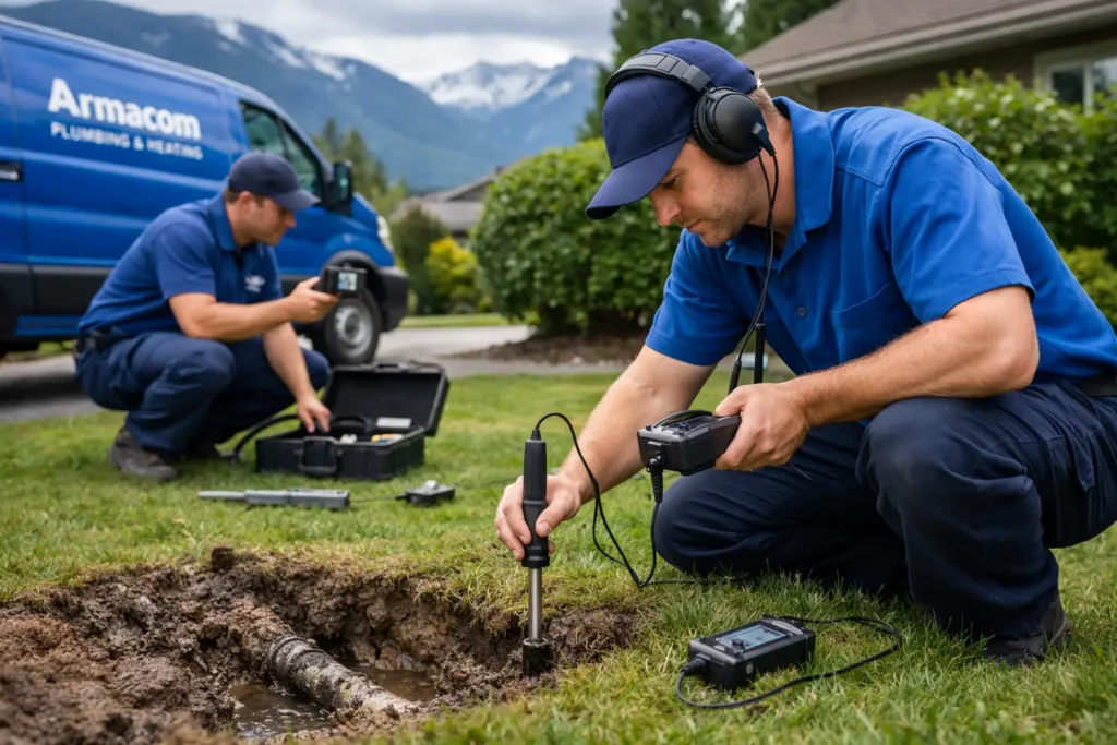 Can Plumbers Detect Underground Leaks in Chilliwack?