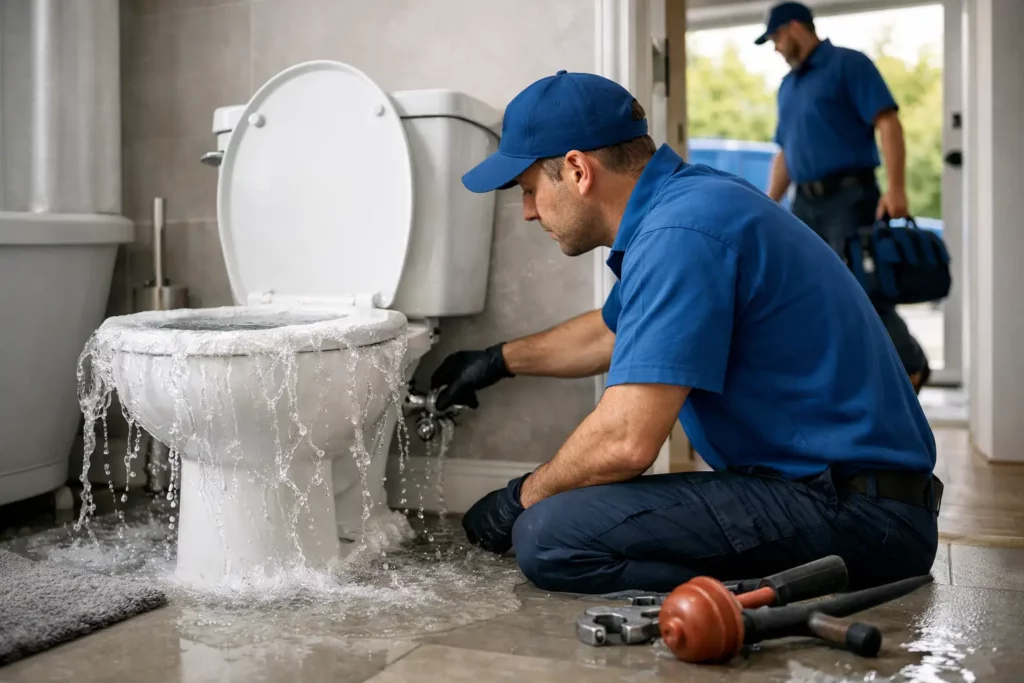 How to Stop an Overflowing Toilet Before Damage